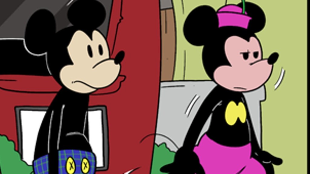 Mousetrapped by Randy Milholland Mickey Mouse Public Domain Comic