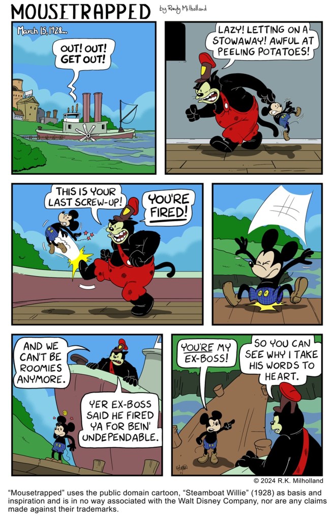 Mousetrapped by Randy Milholland Strip 1