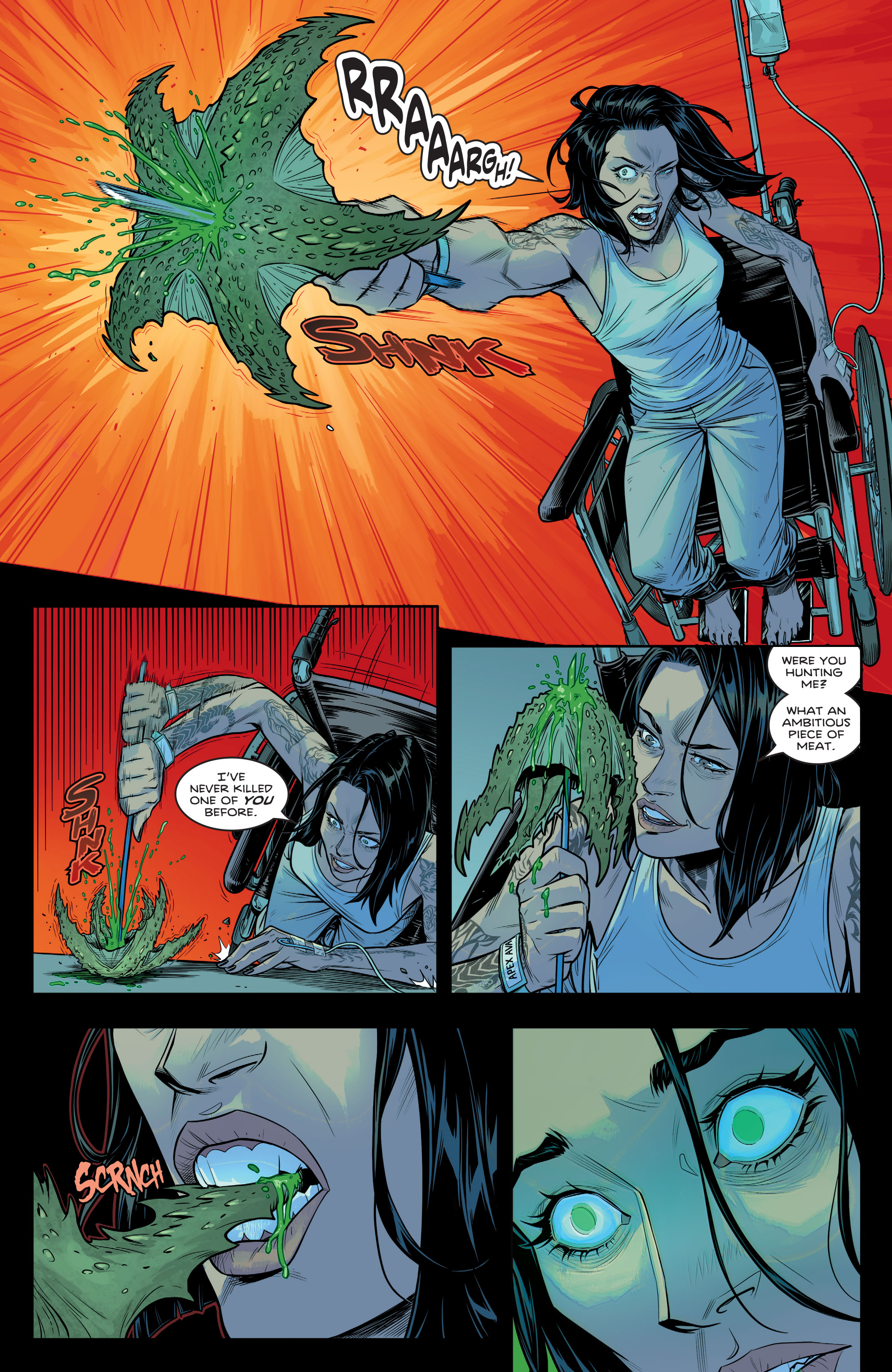 Nightwing 110 Preview Reveals Origin of New Villain Apex Ava Comic