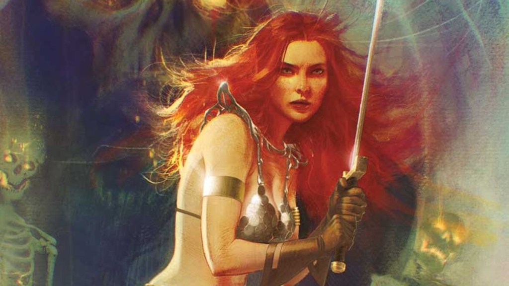Red Sonja Empire of the Damned cover by Joshua Middleton cropped