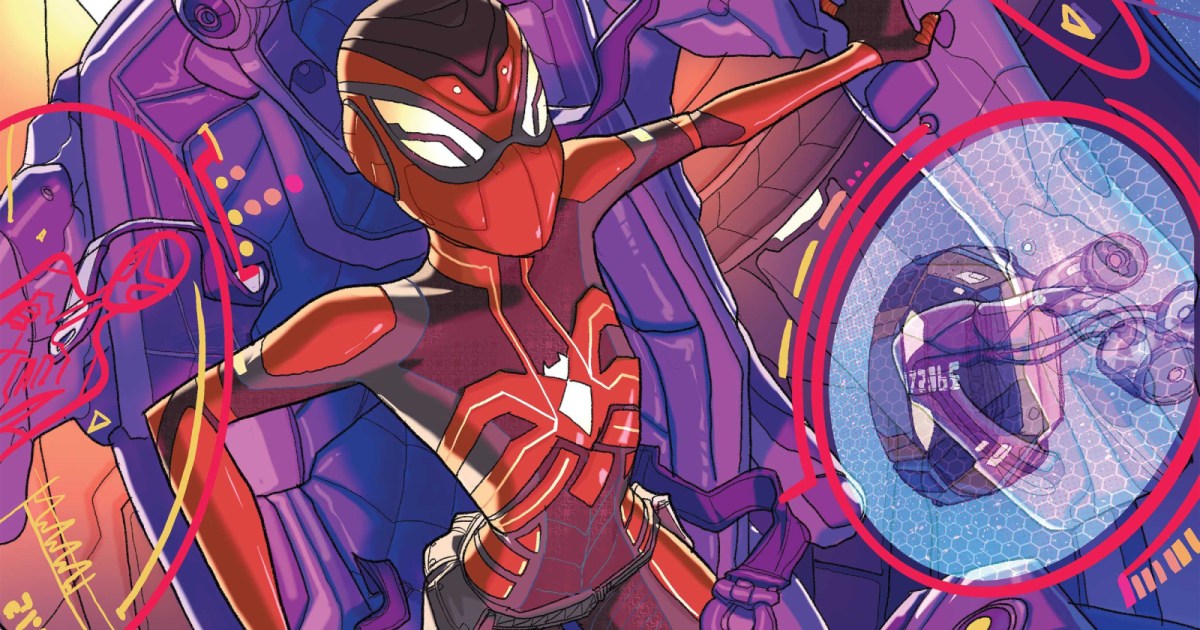 Edge of SpiderVerse 3 Introduces a New, SciFi SpiderWoman
