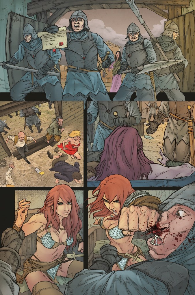 Red Sonja: Empire of the Damned 1  Page 1
