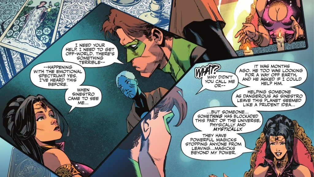 Green Lantern and Madame Xanadu