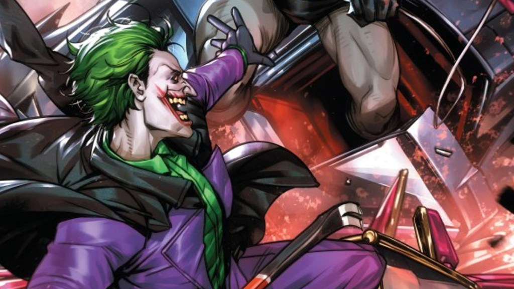 Joker from Batman 143 cover by Derrick Chew cropped