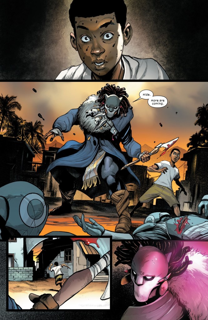 Killmonger in Ultimate Black Panther 1