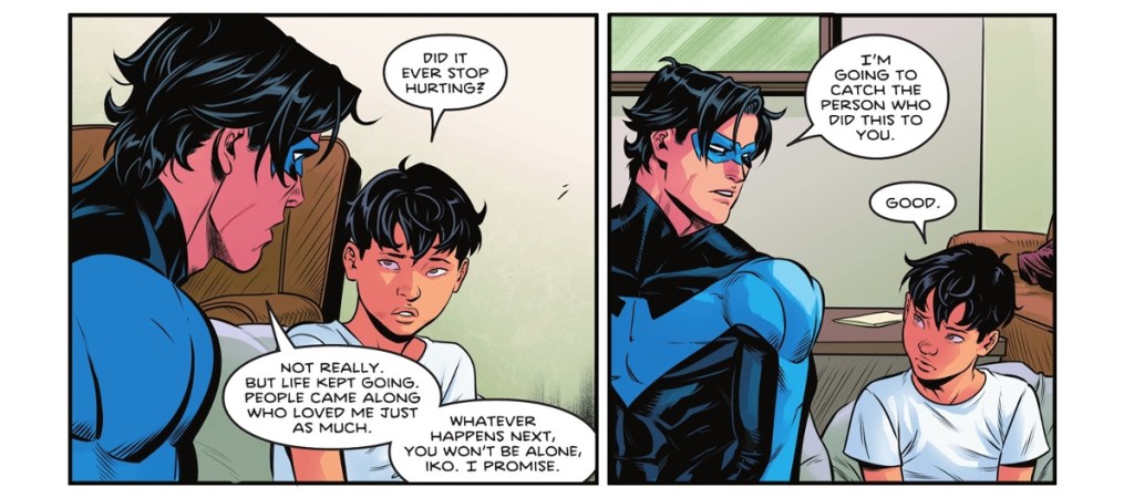 Nightwing bonds with orphan