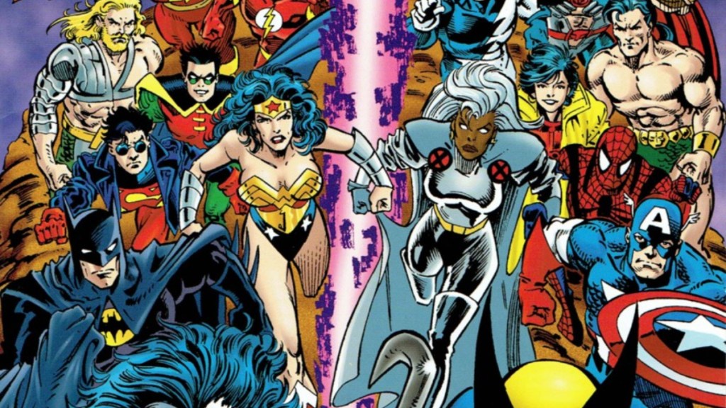DC Marvel crossover republish