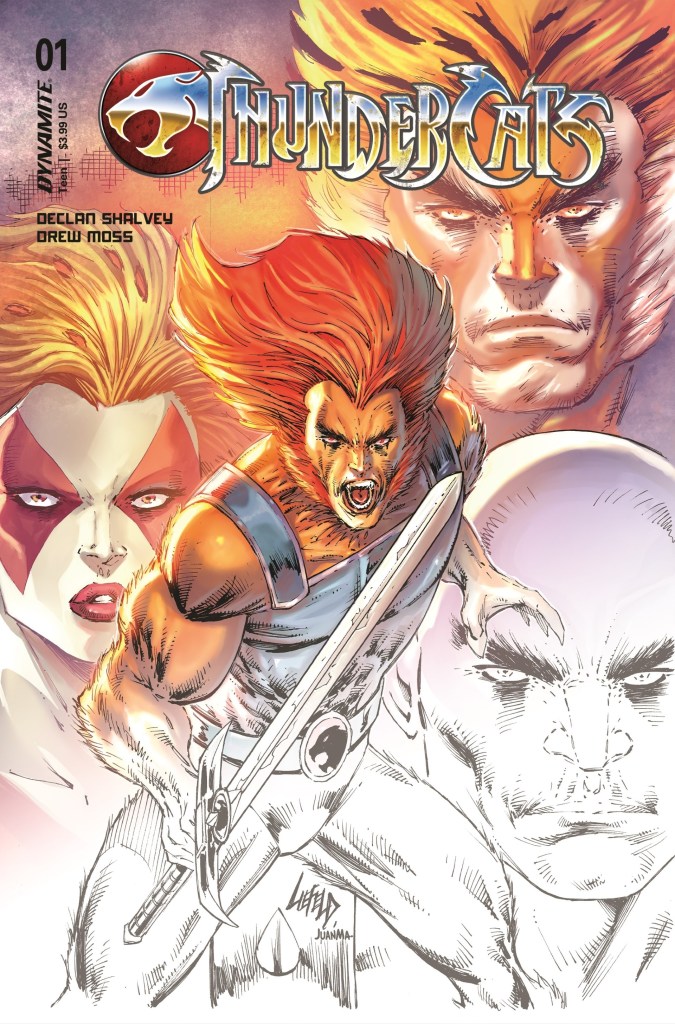 ThunderCats 1 Rob Liefeld 2nd Print Cover