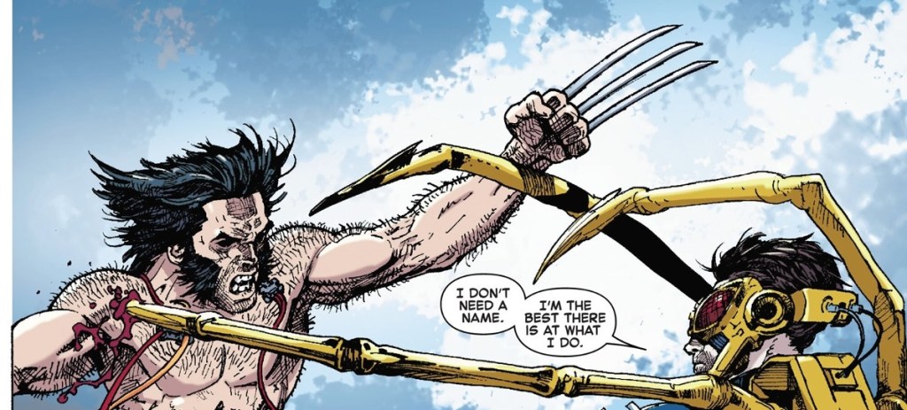 Weapon VIII fights Wolverine