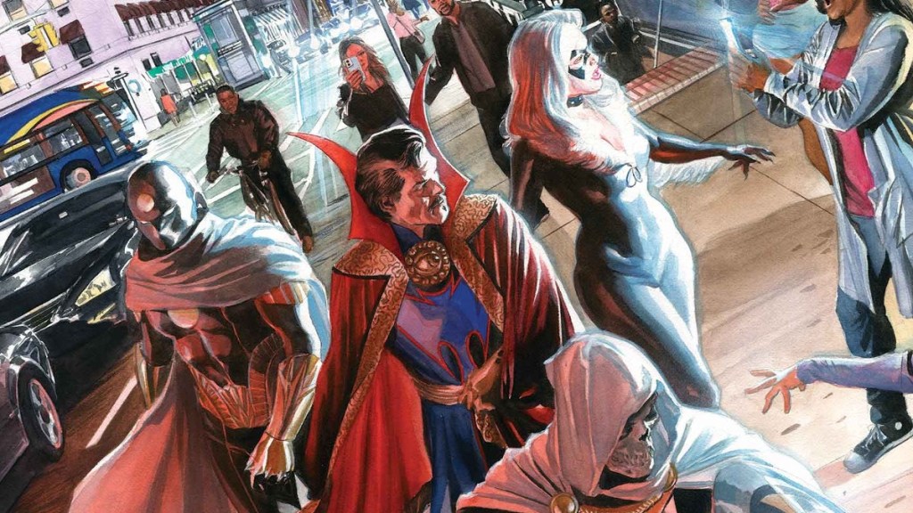 Doctor Strange 13 cover by Alex Ross cropped