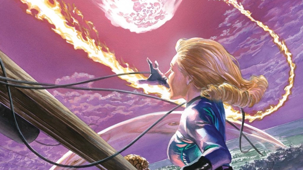 Fantastic Four 18 cover by Alex Ross