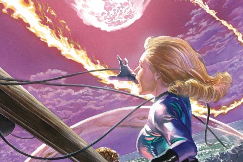 Fantastic Four 18 cover by Alex Ross
