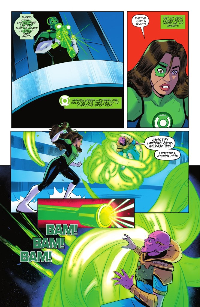 Jessica Cruz stops assassination in Green Lantern 9