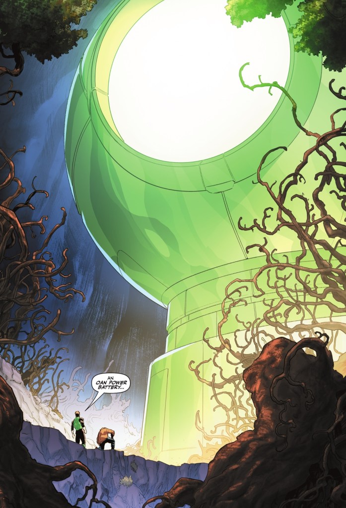 New Green Lantern Central Power Battery revealed in Green Lantern 9