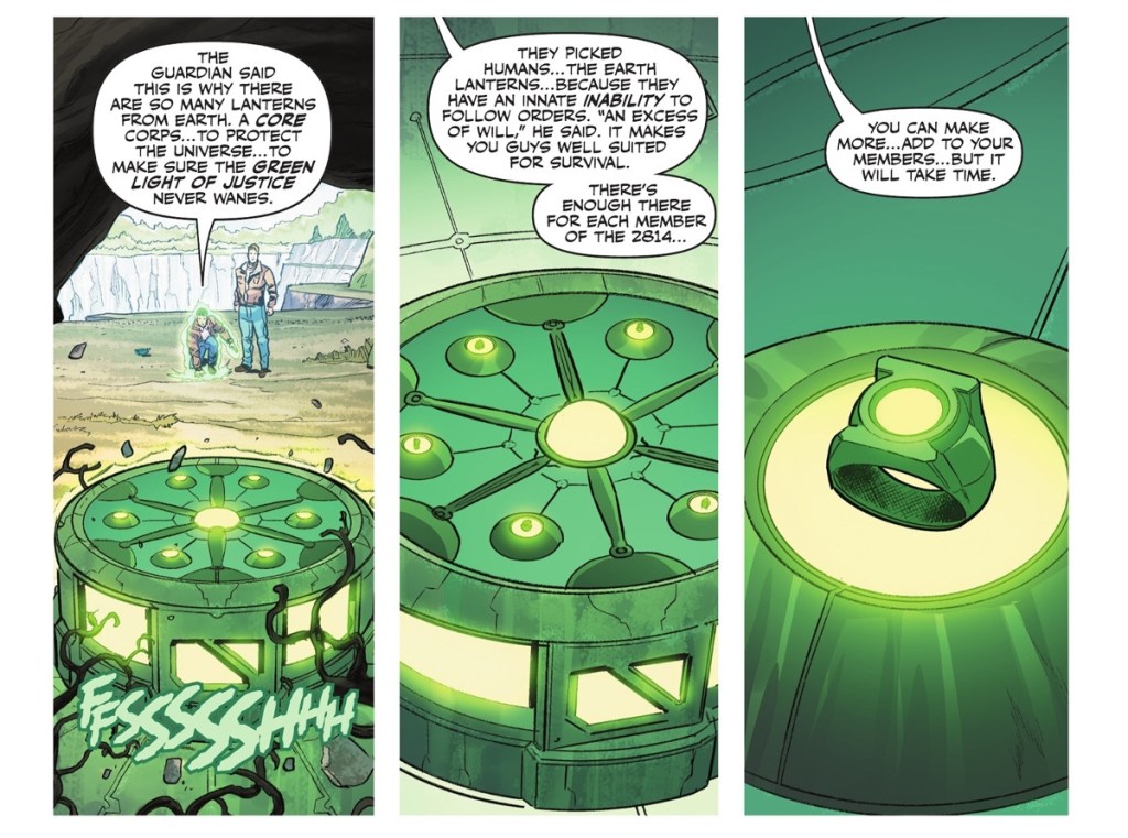 New Green Lantern Rings revealed in Green Lanter 9