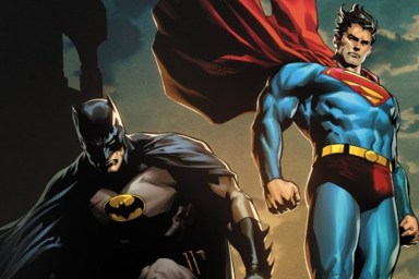 Batman Superman World's Finest 26 cover by Carlo Pagulayan