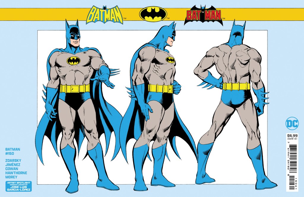 Batman variant Cover by José Luis García-López