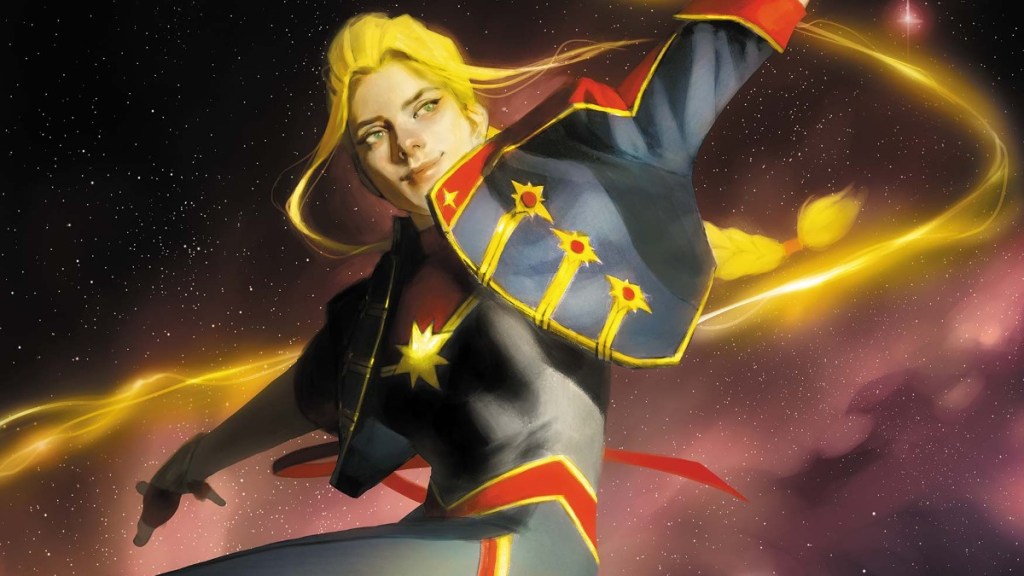 Captain Marvel 7 cover by Miguel Mercado