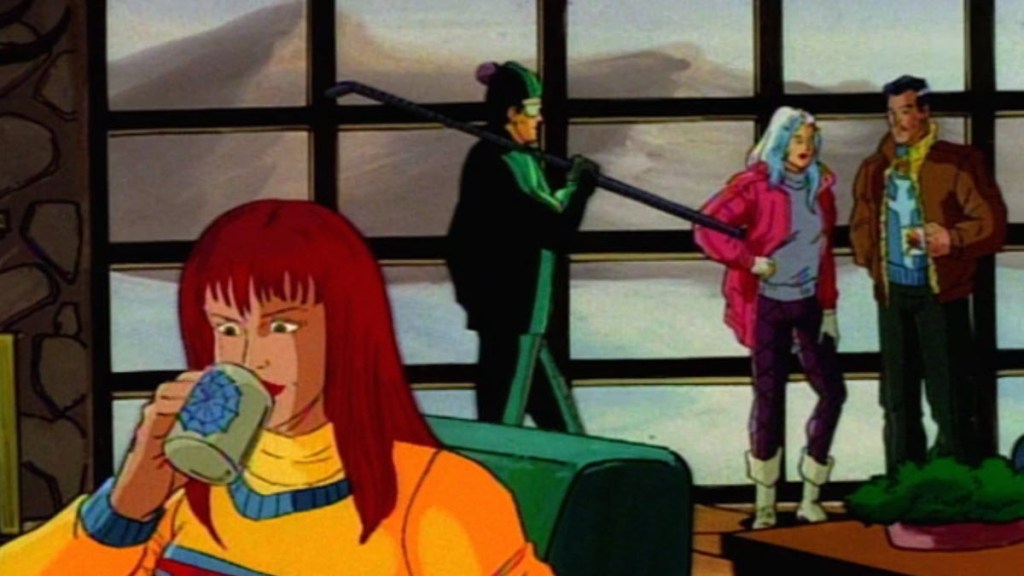 Doctor Strange Clea and Mary Jane in X-Men Animated Series