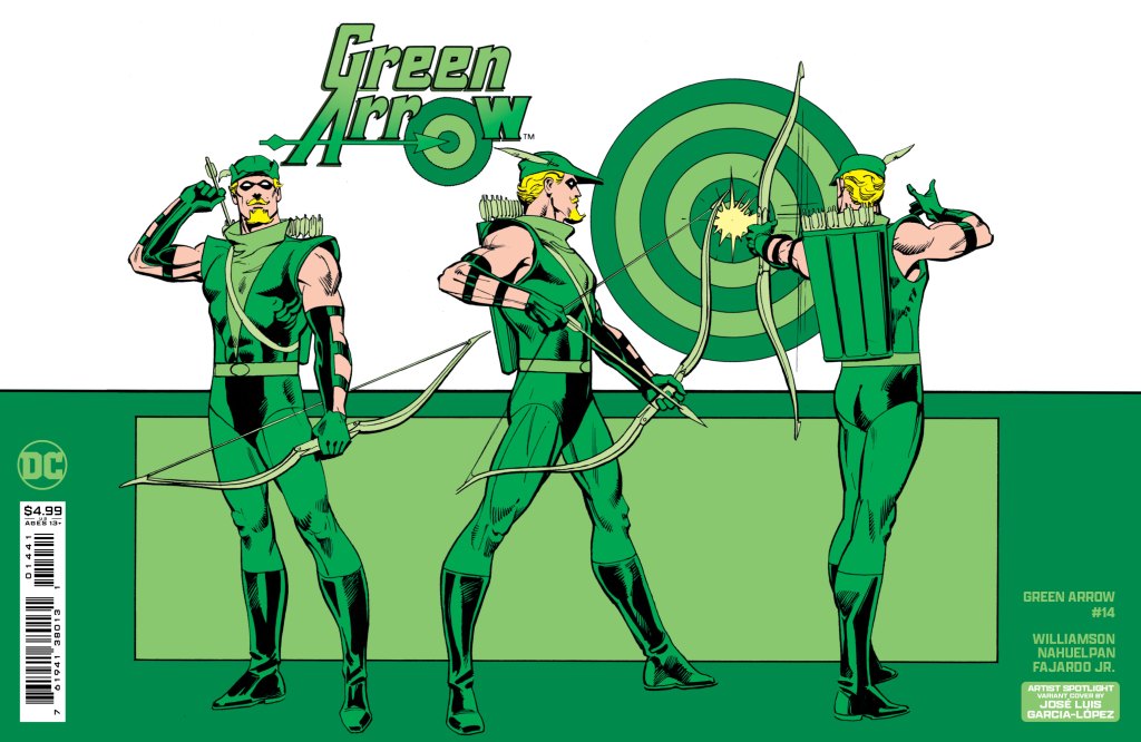 Green Arrow variant cover by José Luis García-López