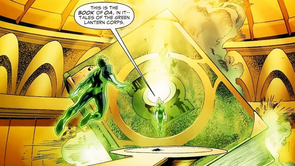 Green Lantern Book of Oa