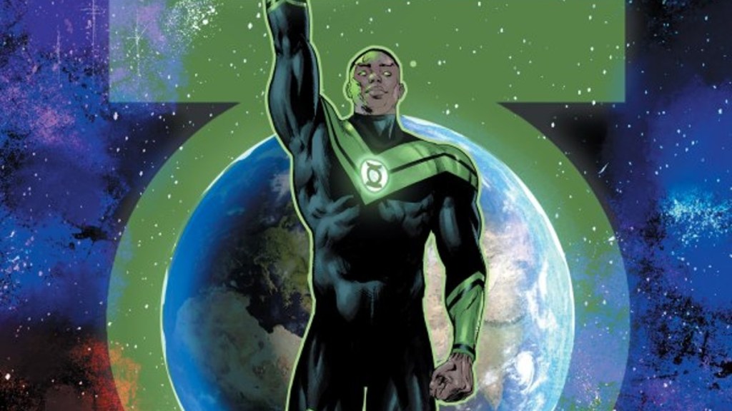 Green Lantern War Journal 8 cover by Montos