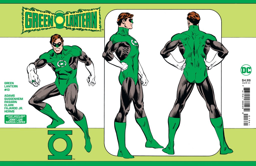 Green Lantern variant cover by José Luis García-López