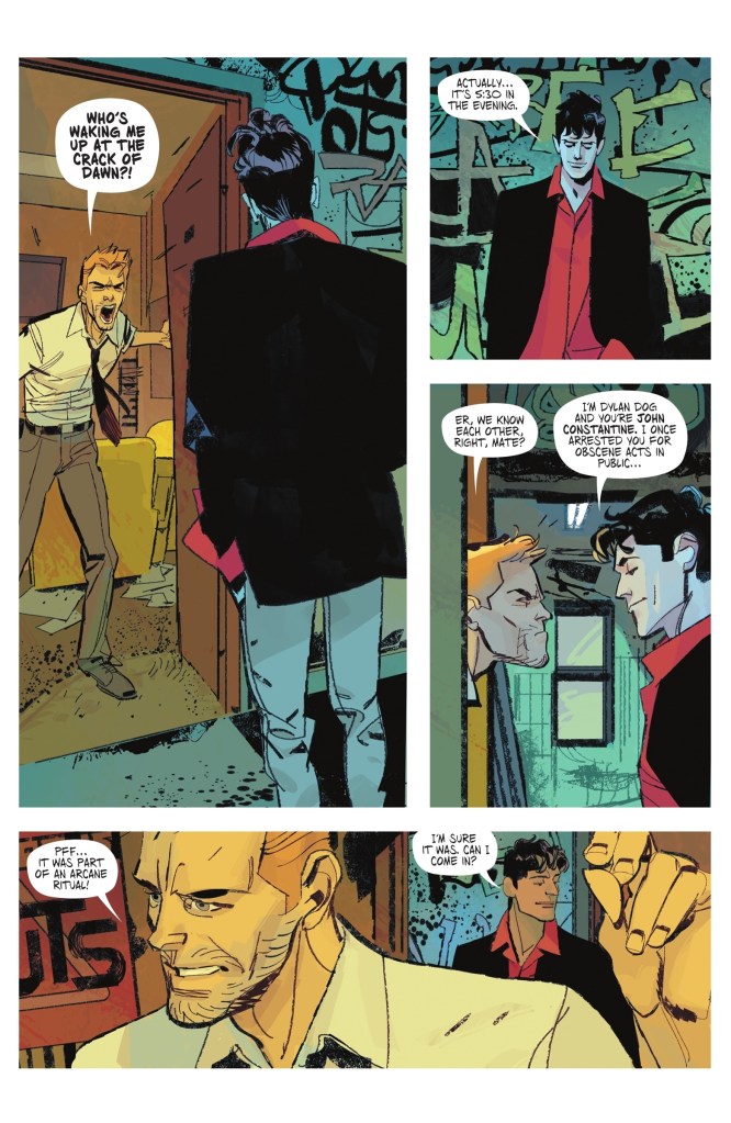 John Constantine and Dylan Dog