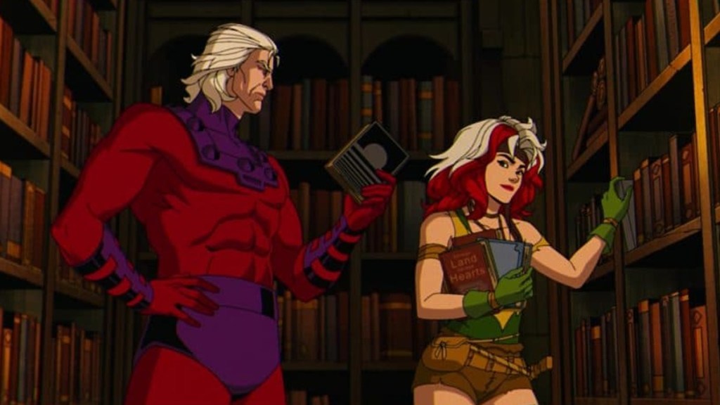 Magneto and Rogue in X-Men 97