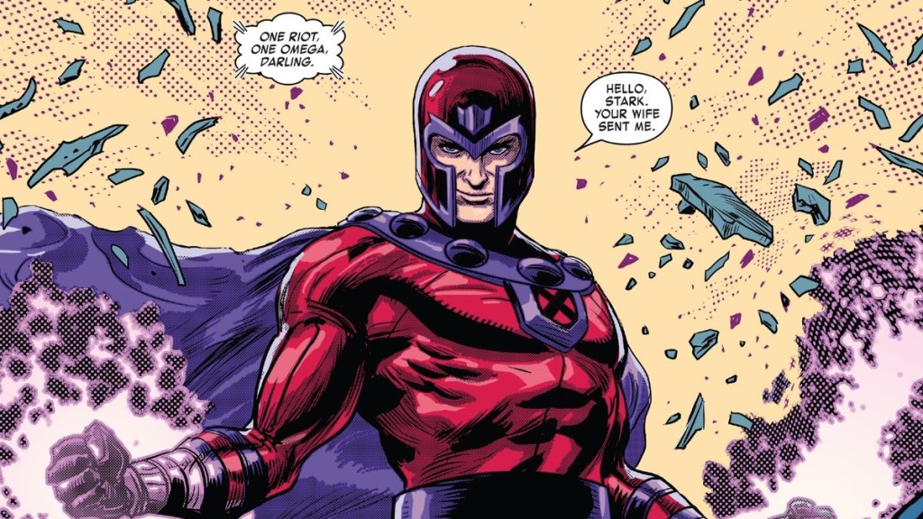 Magneto joins fight in Invincible Iron Man 17