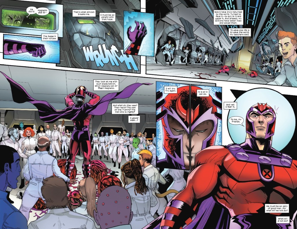 Magneto ponders morality in Resurrection of Magneto 4