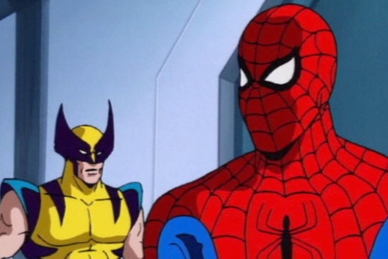 Spider-Man and Wolverine in X-Men Animated Series Crossover
