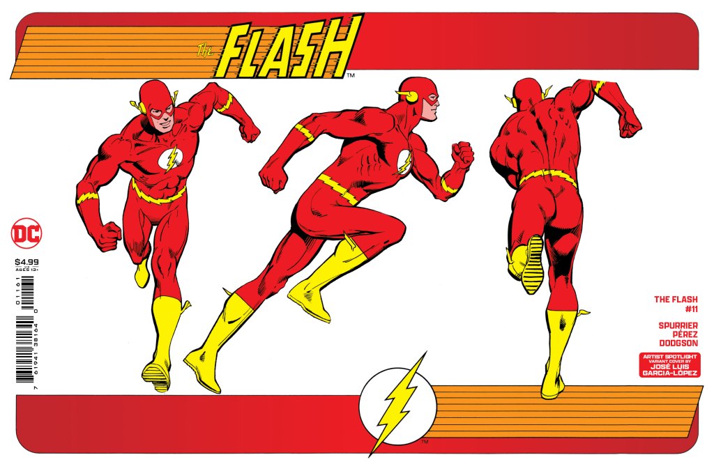 The Flash variant cover by José Luis García-López
