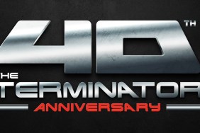 The Terminator 40th anniversary logo