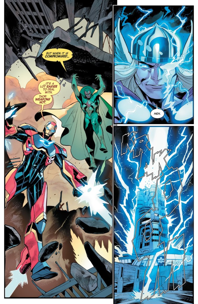 Thor destroys Orchis datafarm in Avengers 12