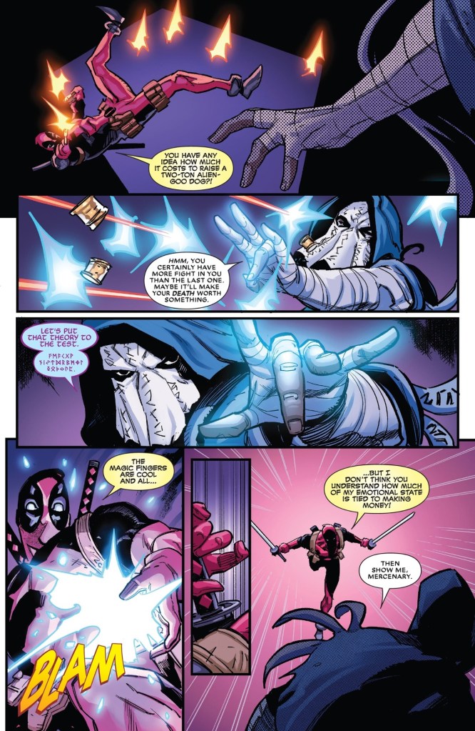 Wade Wilson fights new assassin in Deadpool 1