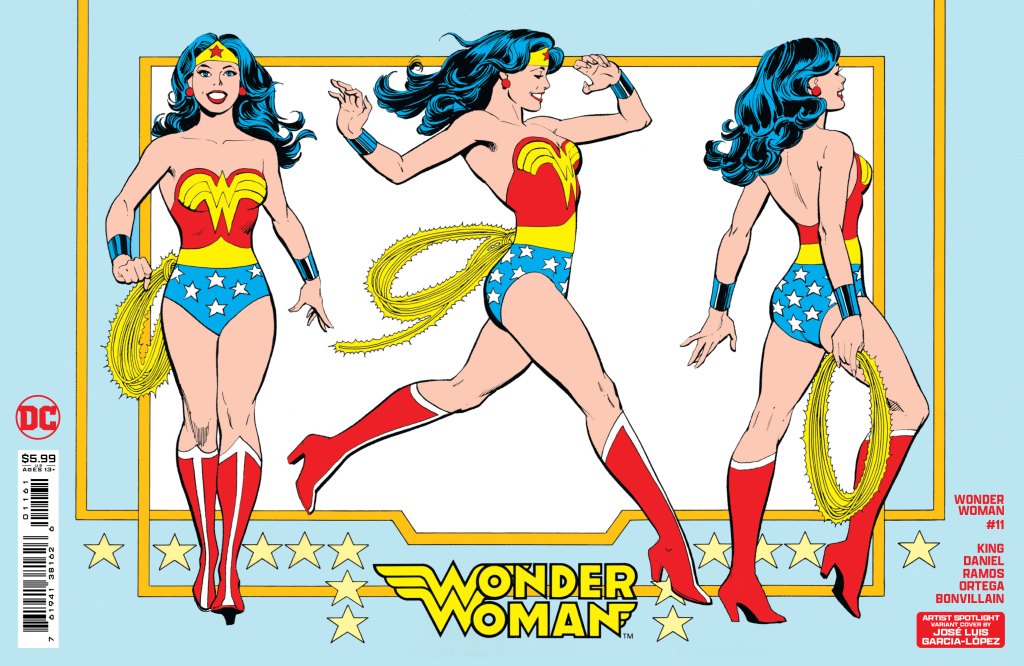 Wonder Woman variant Cover by José Luis García-López