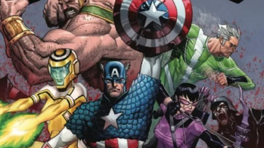 Avengers 14 cover by Joshua Cassara