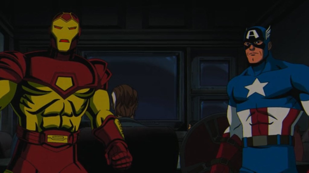 Captain America and Iron Man in X-Men '97 Season 1 Finale