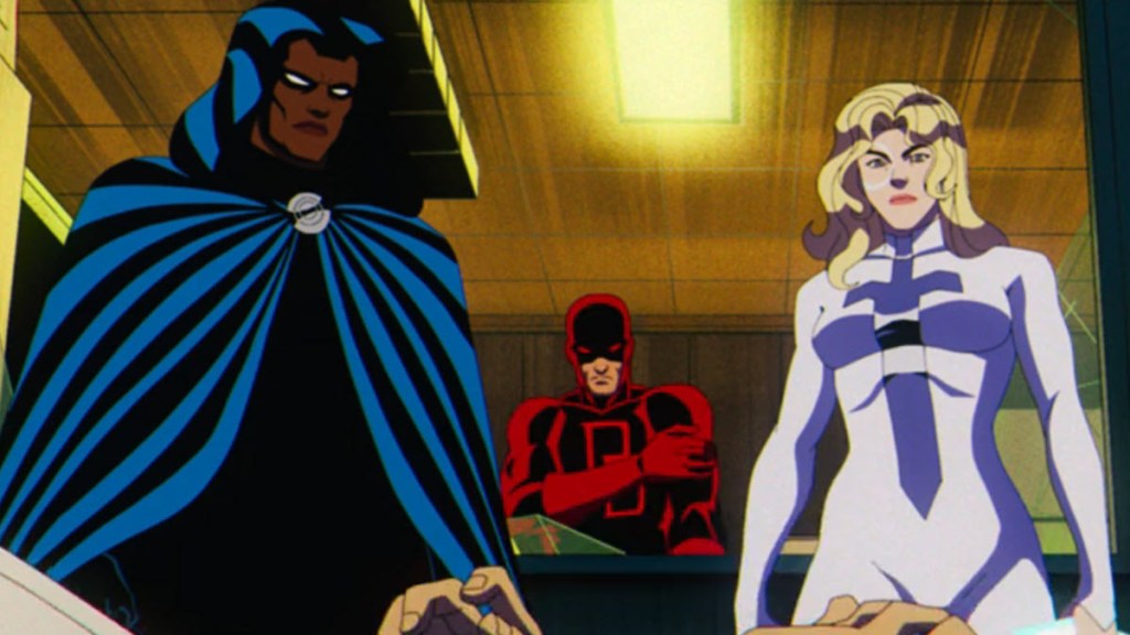 Cloak and Dagger and Daredevil in X-Men '97 Season 1 Finale
