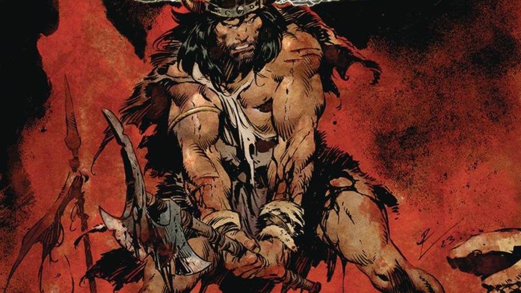 Conan Battle of the Black Stone FCBD Special cover by Roberto De La Torre
