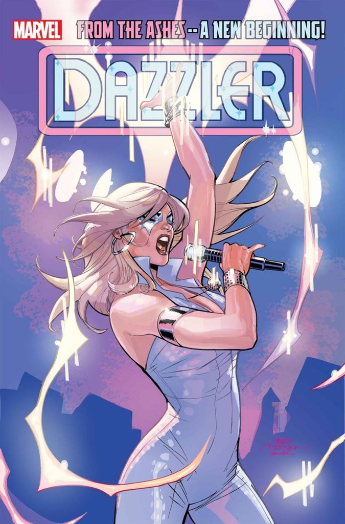 Dazzler 1 cover by Terry and Rachel Dodson