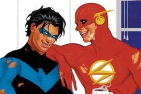 Dick Grayson Nightwing and The Flash Wally West