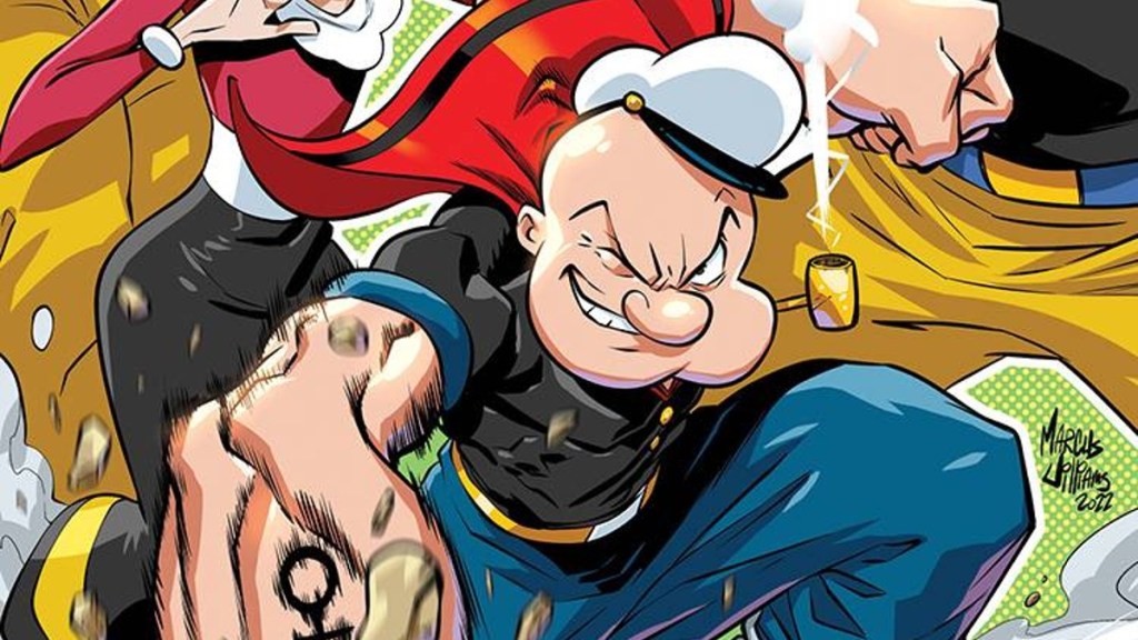 Eye Lie Popeye 1 Cover cropped by Marcus Williams