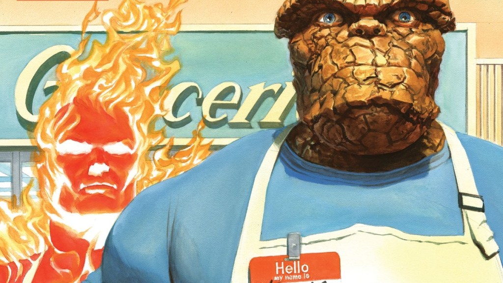 Fantastic Four 20 cover by Alex Ross cropped