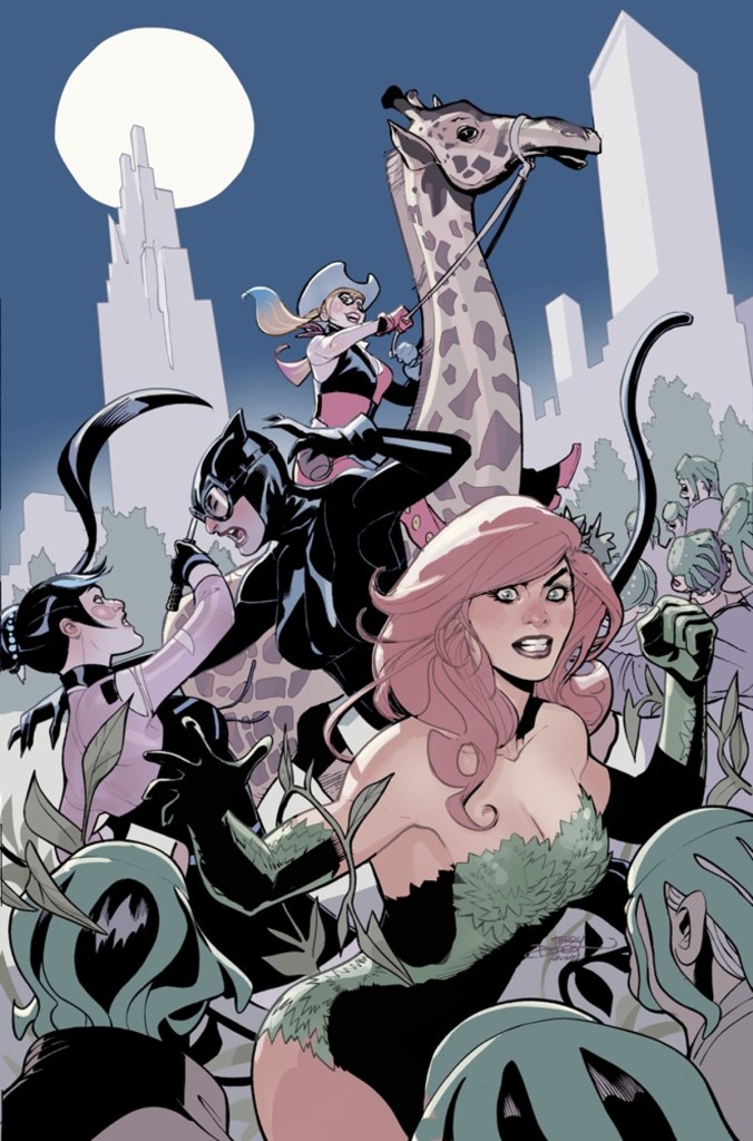 Gotham City Sirens 4 cover by Terry Dodson
