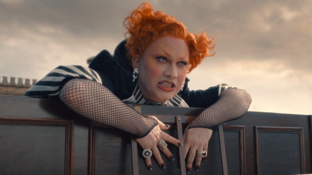 Jinkx Monsoon as the Maestro in Doctor Who The Devil's Chord