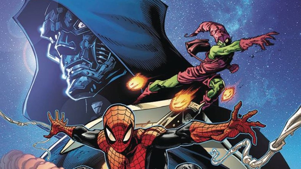 Ultimate Universe Spider-Man FCBD cover by Ryan Stegman