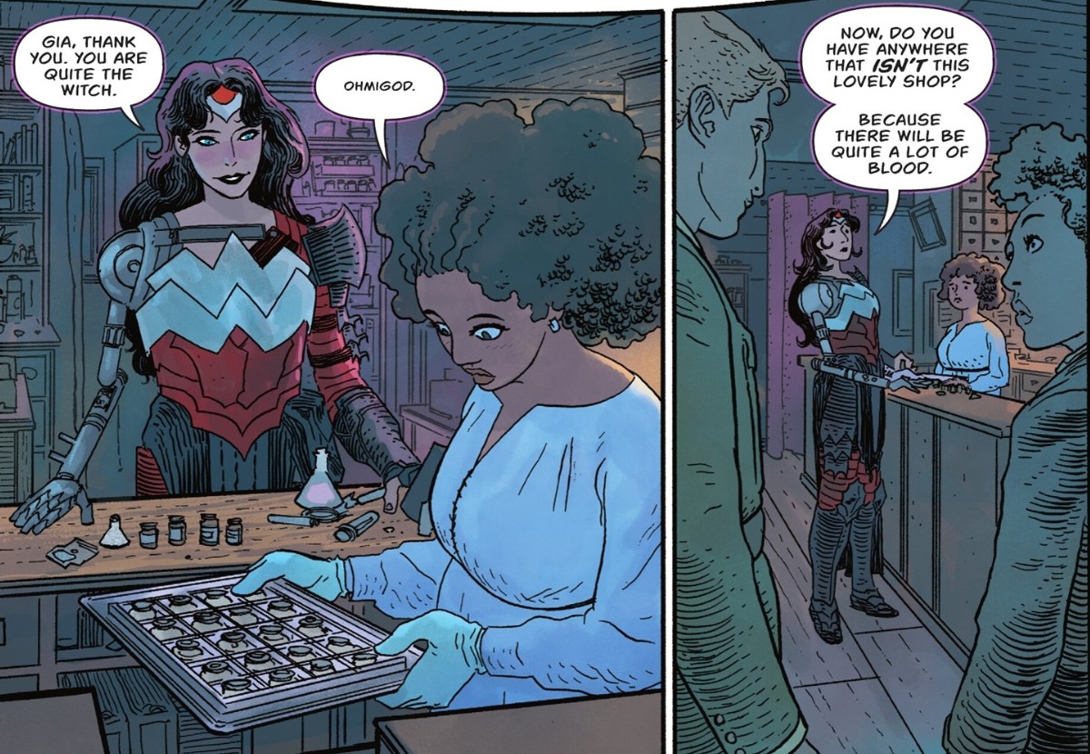 Absolute Wonder Woman #4 Emphasizes Diana's Witch Status - Comic Book
