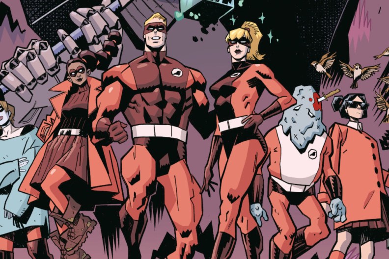 Umbrella Academy Plan B Cover by Gabriel Bá cropped